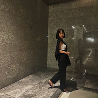 Highwaist Tuck Pants /Black(No.011)