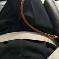 Highwaist Tuck Pants White (020)9月末納期 予約注文6/25まで