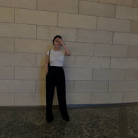 Wool Knit Tuck Pants(No.024)
