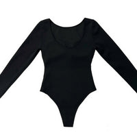 Knit Body Suits /Black (No.005)