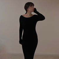 Sleek Fit Rib Dress(No.025)