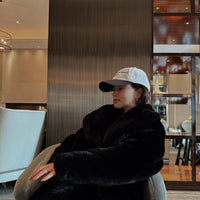 Luxury Eco Fur Coat