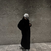Luxury Eco Fur Coat