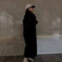 Luxury Eco Fur Coat