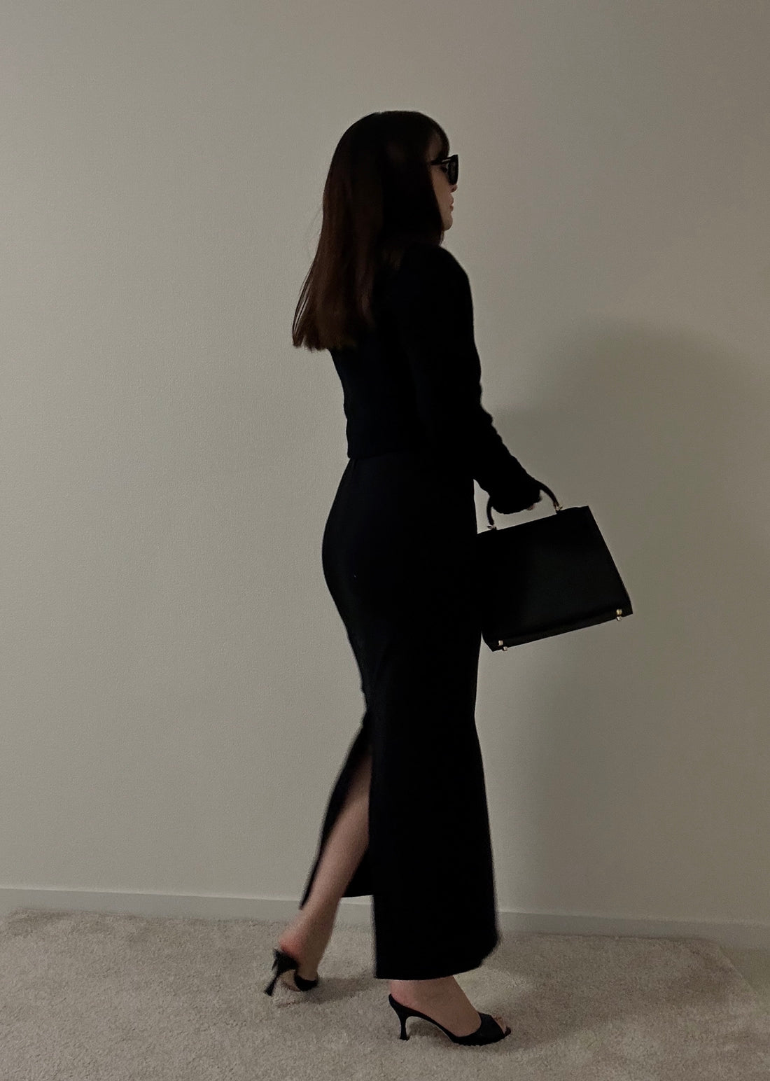 Back Slit Warm Long Skirt(No.021) – Paloma