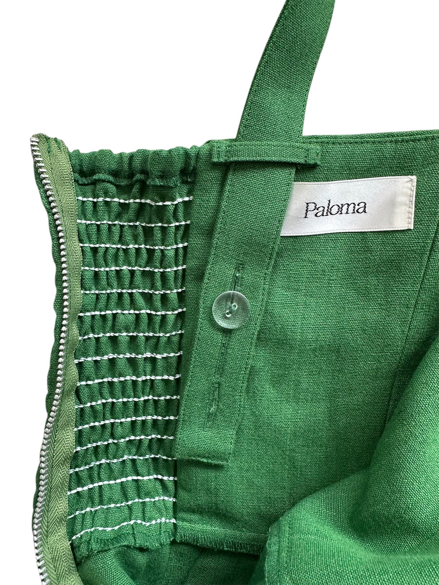 Botanical Linen Dress(No.019)
