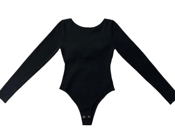 Knit Body Suits  (Black)