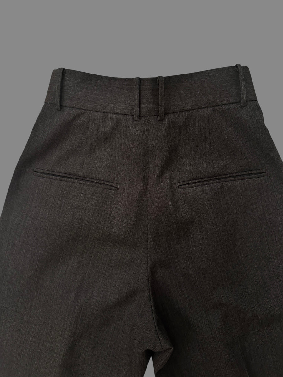 HighWaist Tuck Pants Gray(No.016)