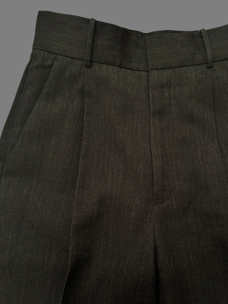 HighWaist Tuck Pants Gray(No.016)