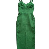 Botanical Linen Dress(No.019)