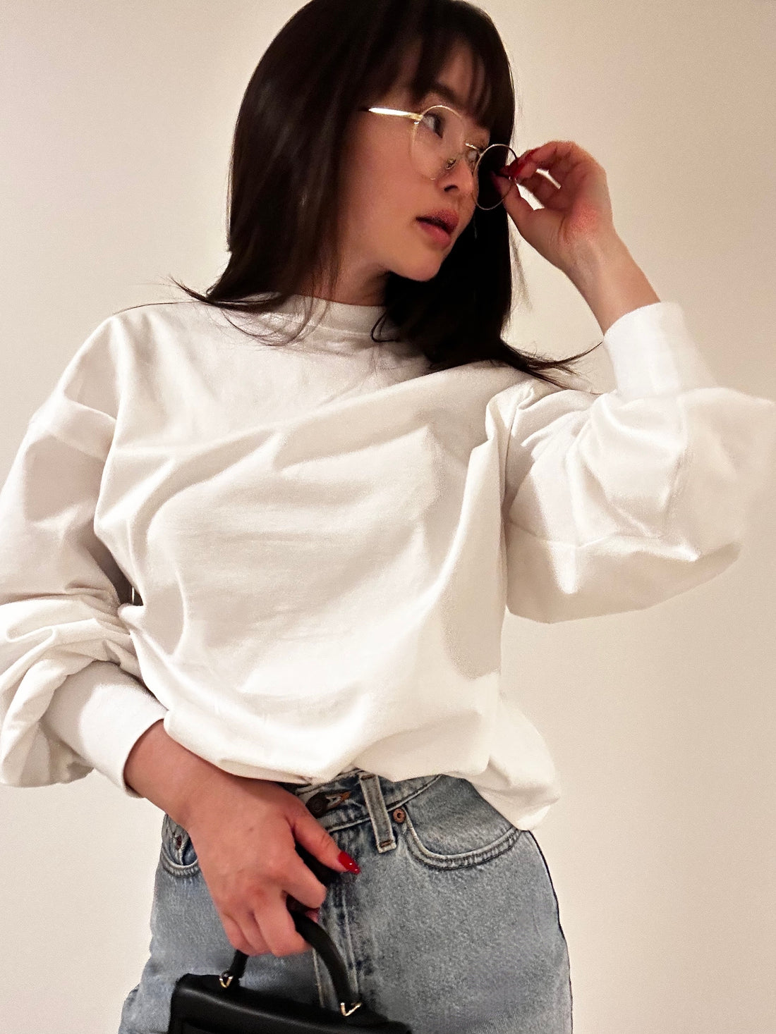 Premium Cotton Two-Way Long Top(No.026)