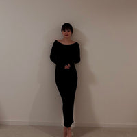 Sleek Fit Rib Dress(No.025)