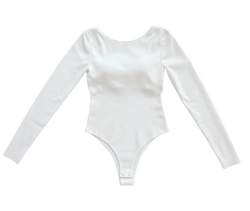 Knit Body Suits (White)