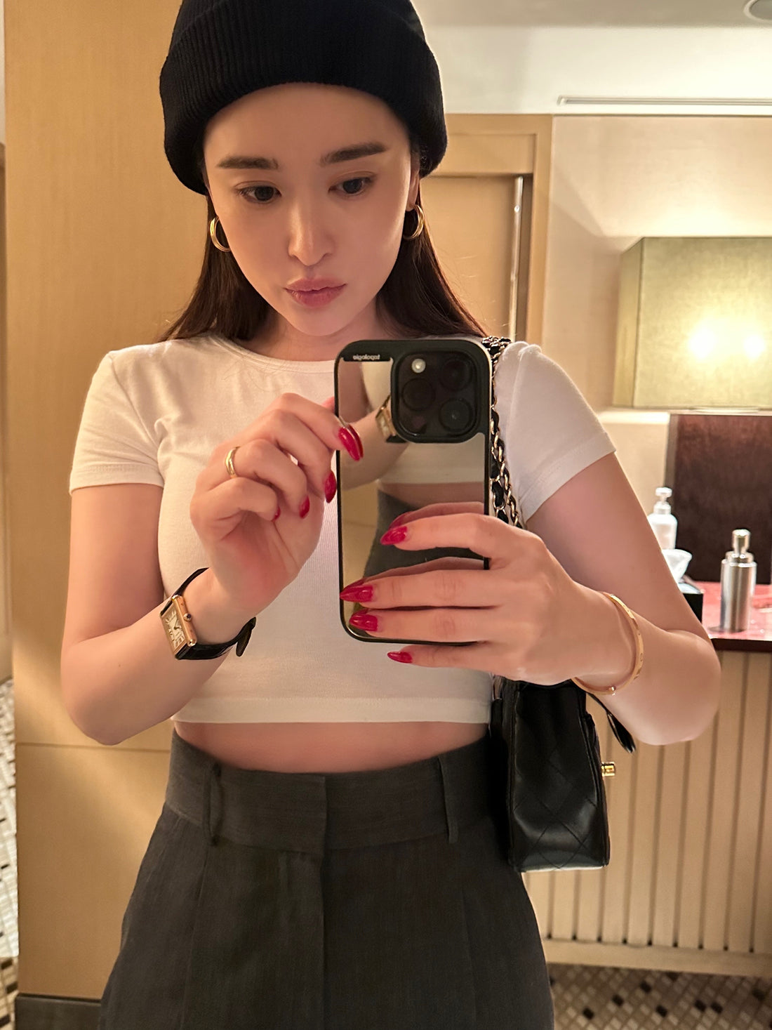 HighWaist Tuck Pants Gray(No.016)