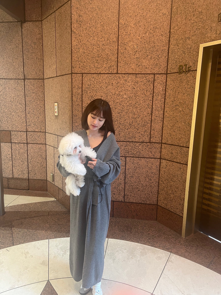 Wool Knit Gown(No.013)