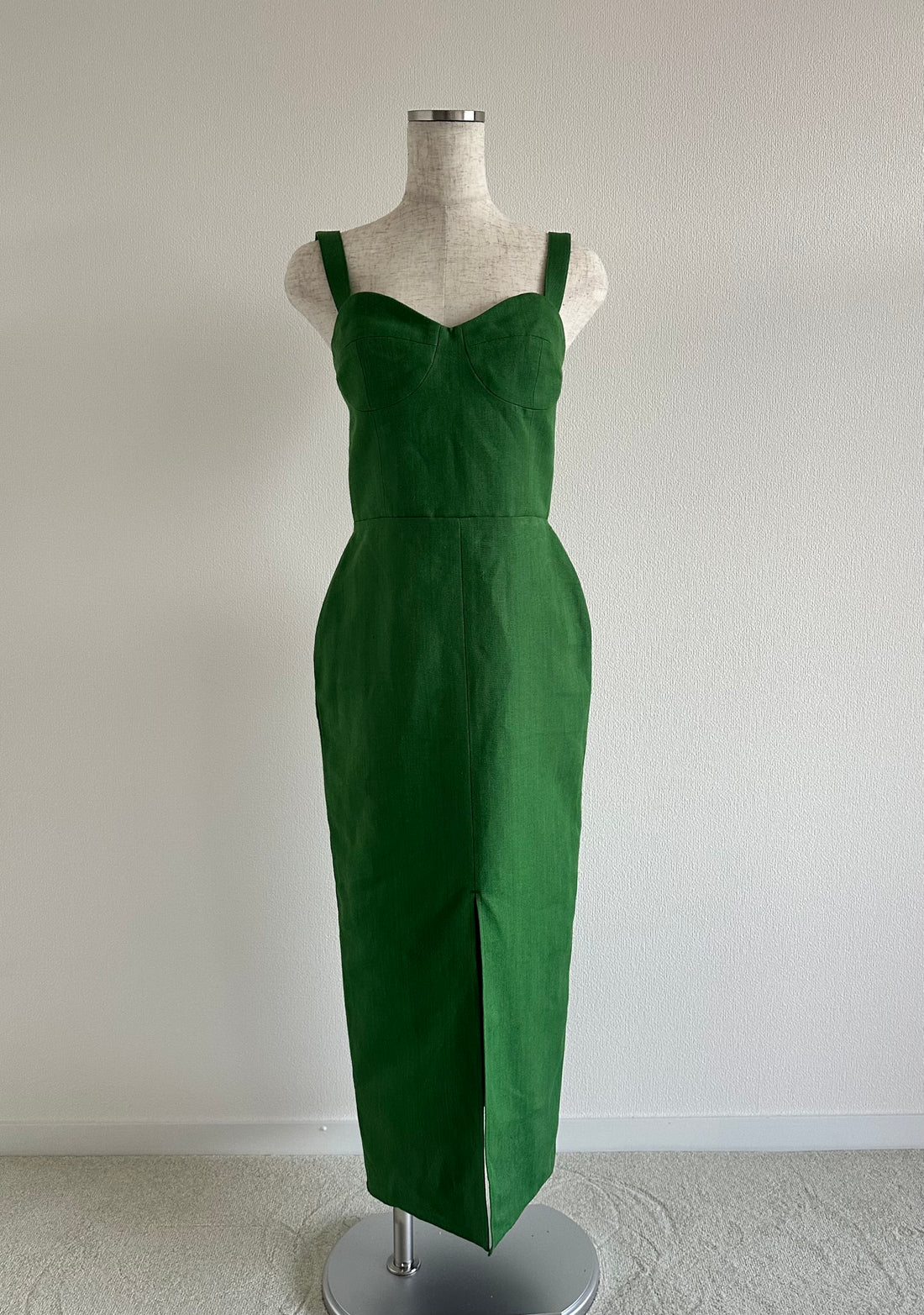 Botanical Linen Dress(No.019)