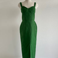 Botanical Linen Dress(No.019)