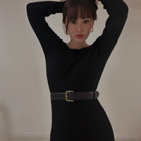 Sleek Fit Rib Dress(No.025)