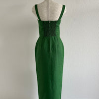 Botanical Linen Dress(No.019)