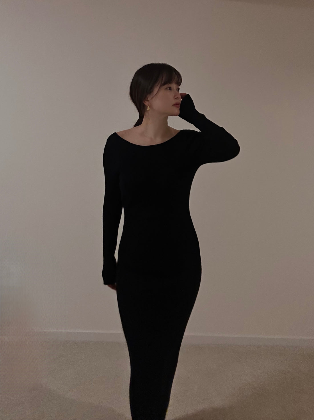 Sleek Fit Rib Dress(No.025)
