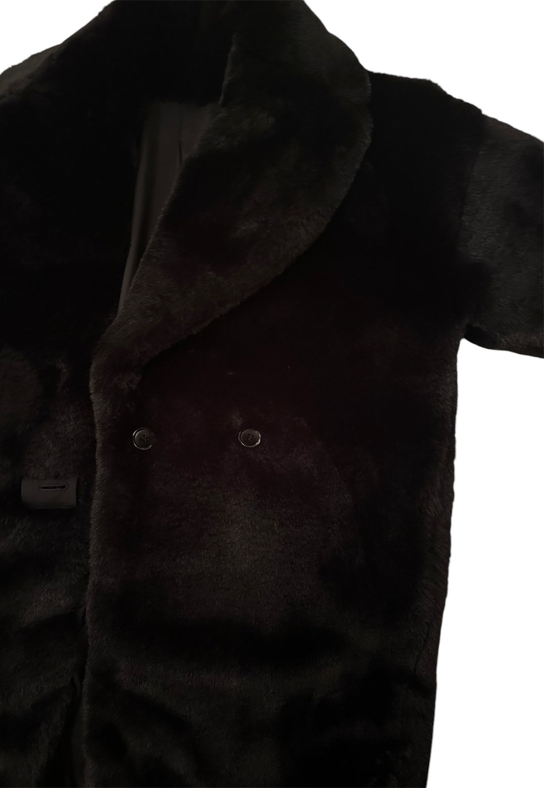 Luxury Eco Fur Coat