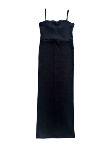 Rib Cotton Dress (No.018)