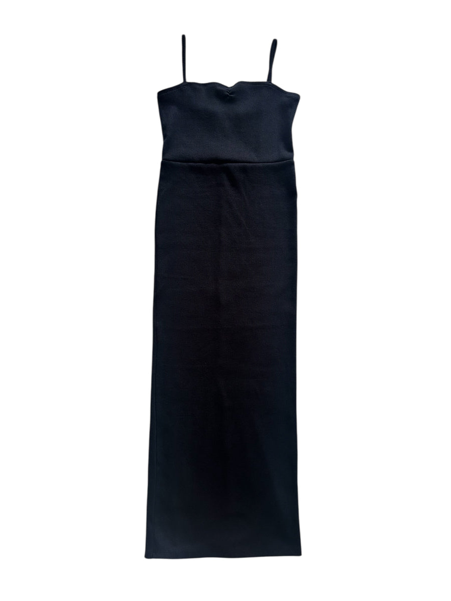 Rib Cotton Dress (No.018)