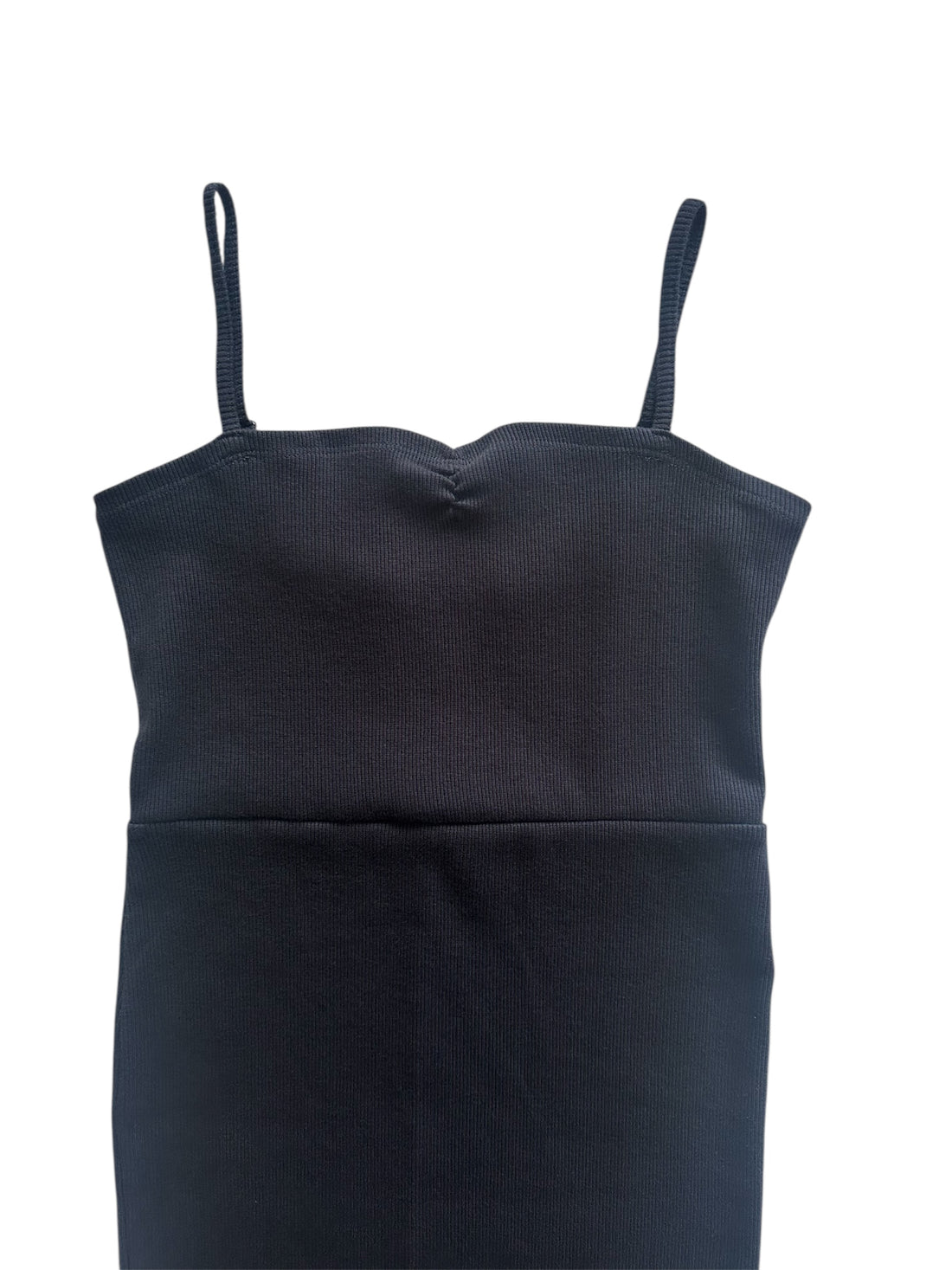 Rib Cotton Dress (No.018)