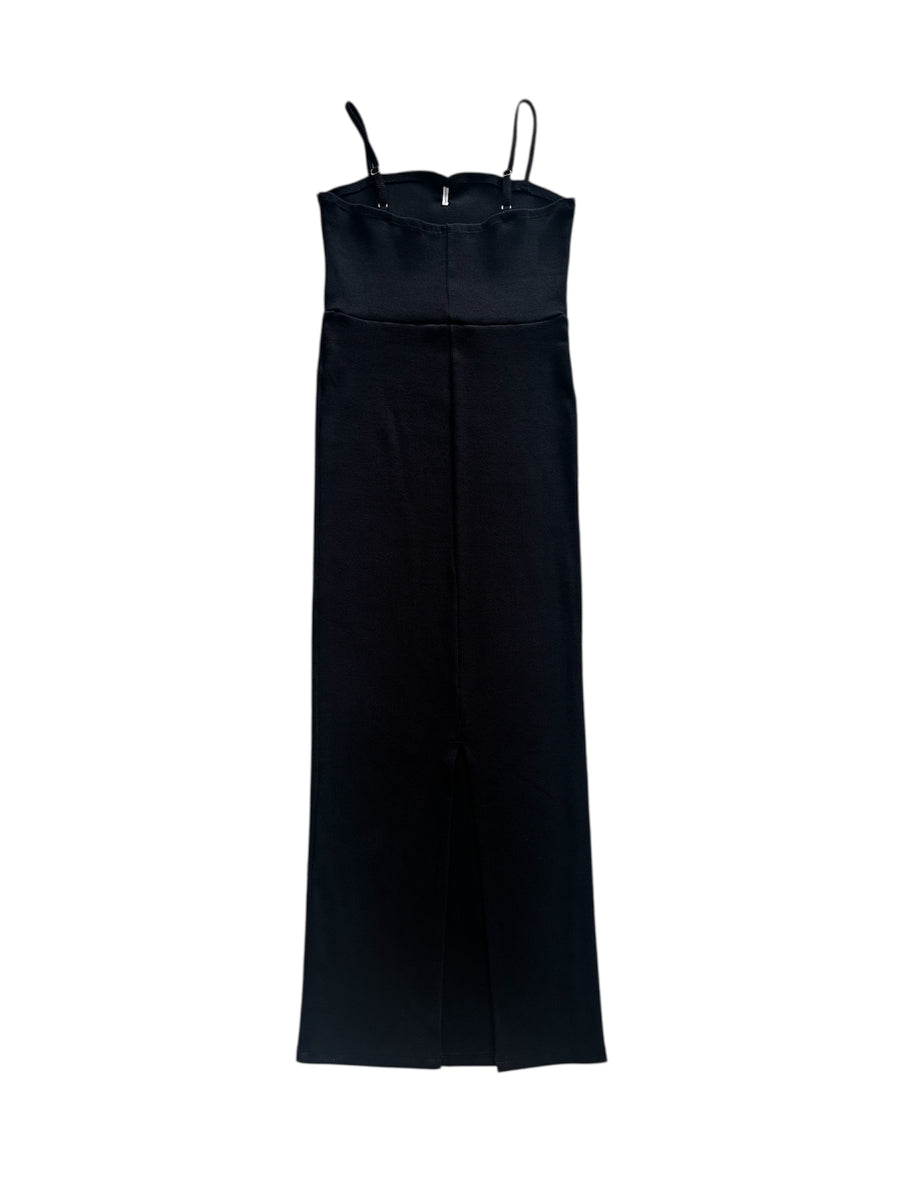 Rib Cotton Dress (No.018)