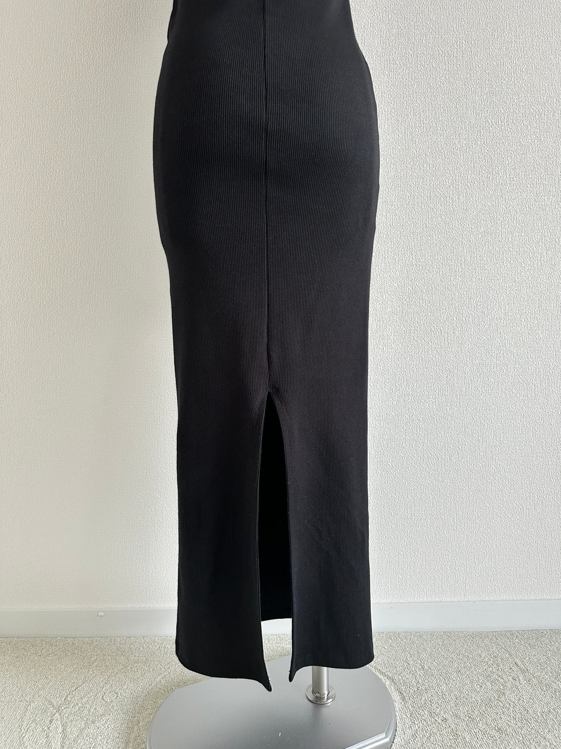 Rib Cotton Dress (No.018)
