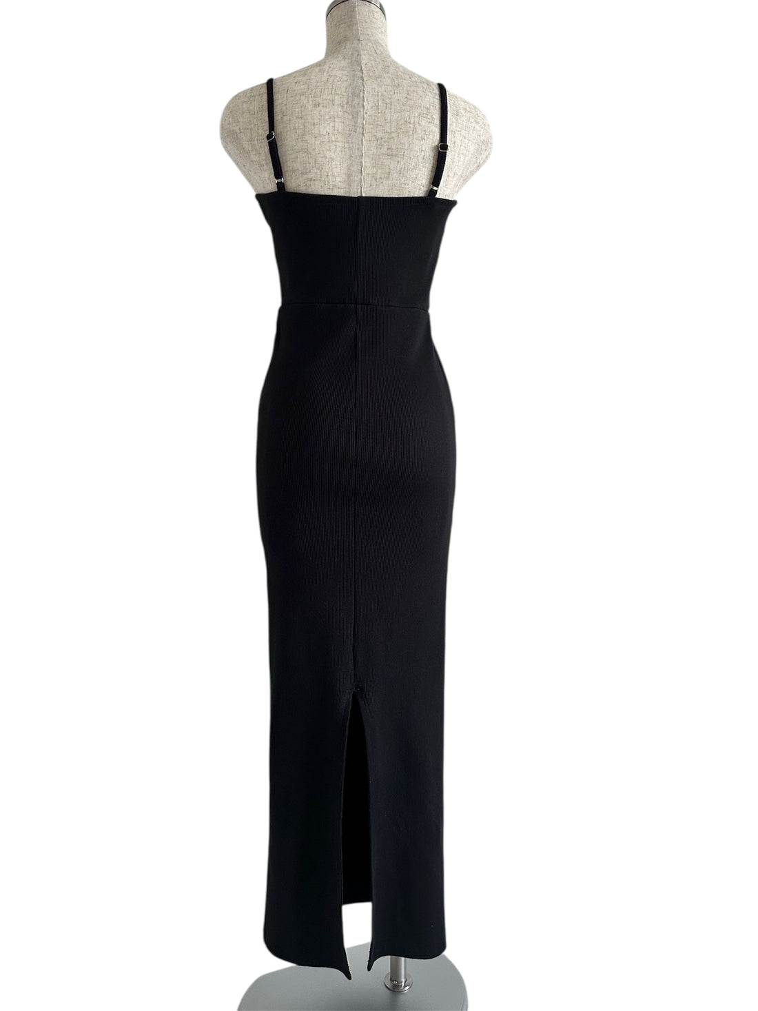 Rib Cotton Dress (No.018)