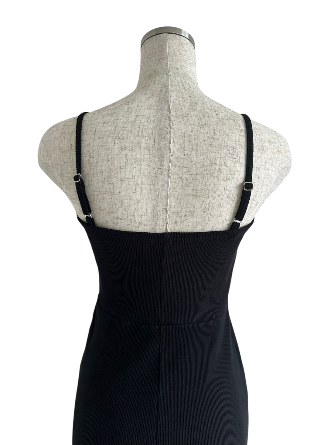 Rib Cotton Dress (No.018)