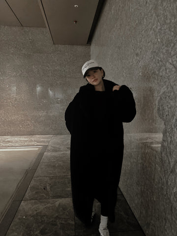 Luxury Eco Fur Coat