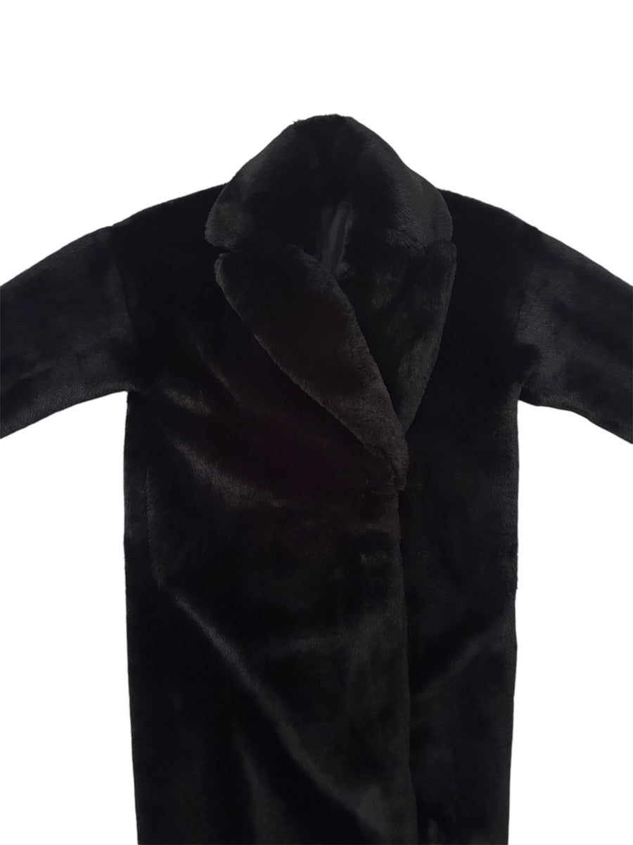 Luxury Eco Fur Coat