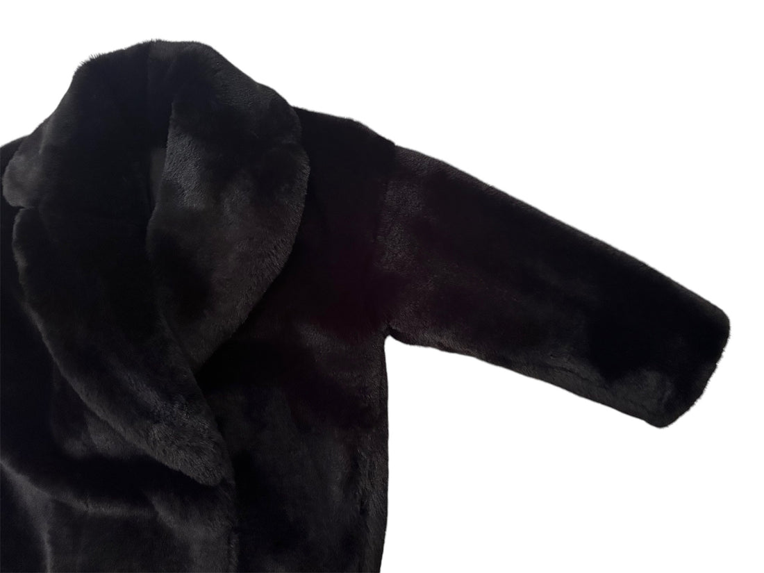 Luxury Eco Fur Coat